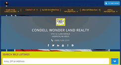 Desktop Screenshot of condellwonderlandrealty.com